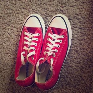 Red converse